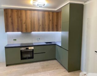 кухни зеленого цвета