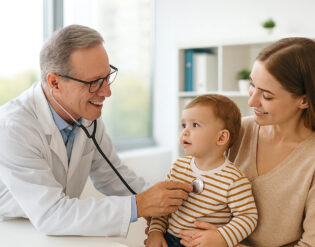 Консультація педіатра в клініці